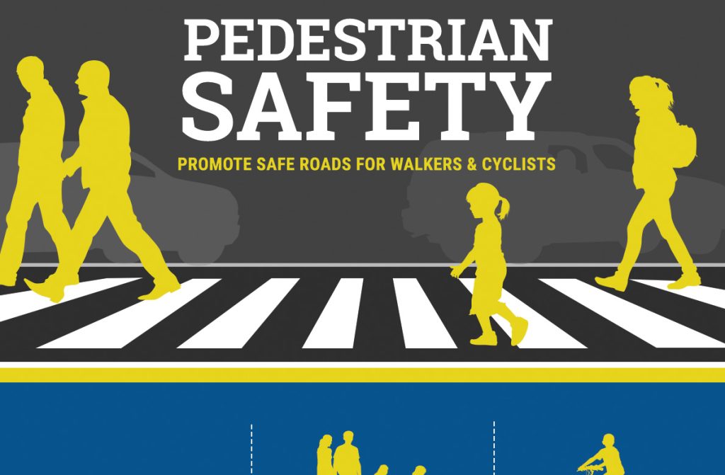 Estadísticas sobre accidentes y seguridad de los peatones