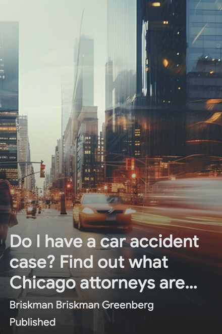 ¿Tengo un accidente de coche?